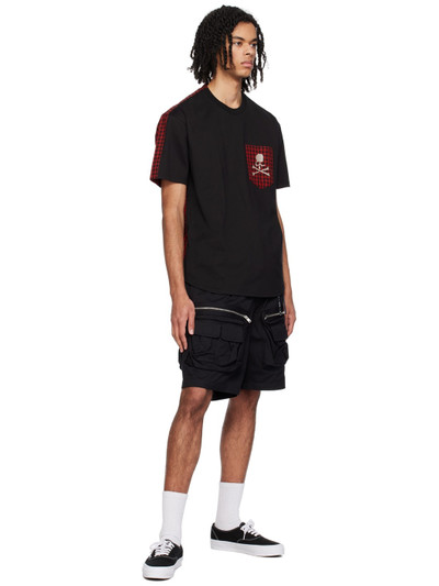 MASTERMIND WORLD Black & Red Check T-Shirt outlook