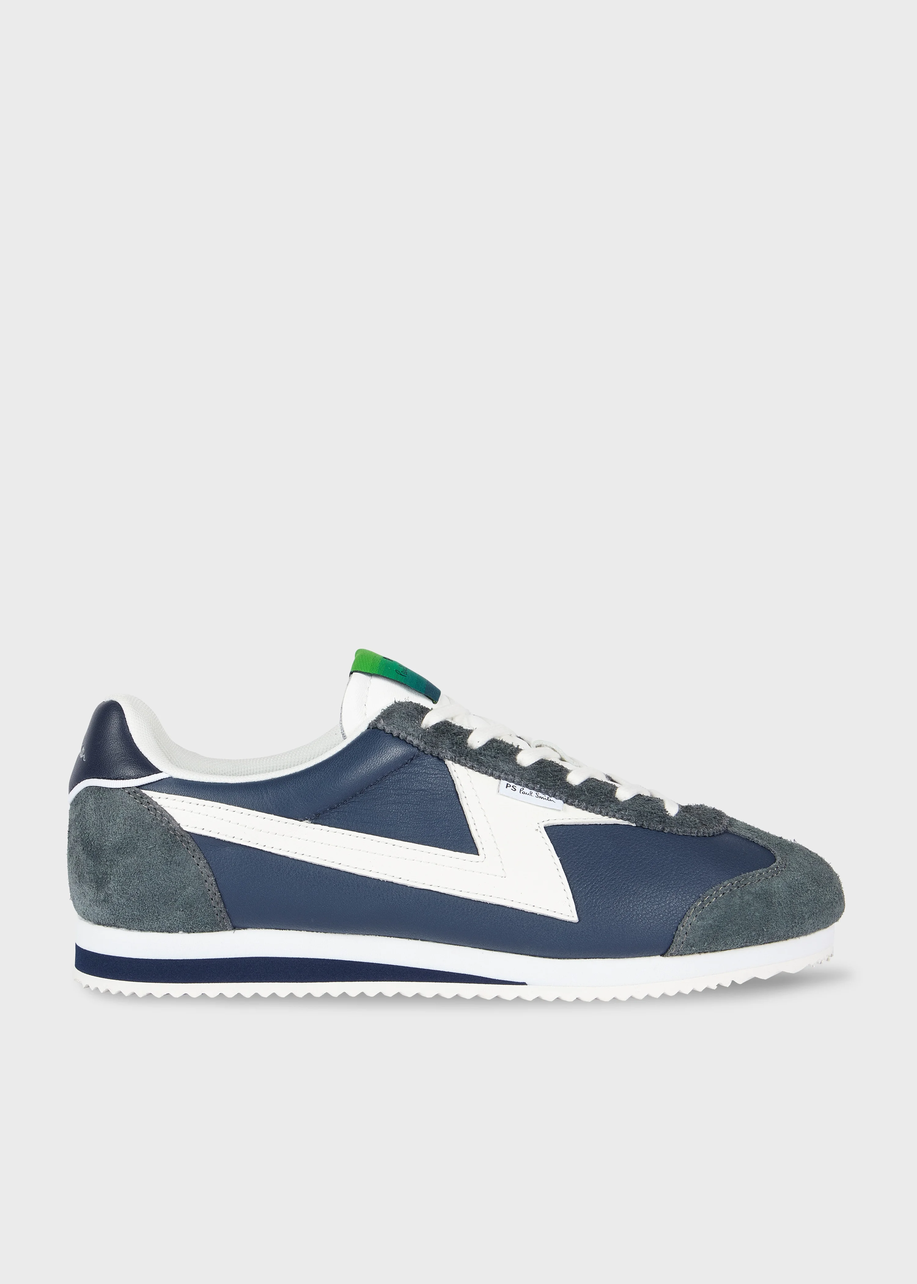 Navy 'Atlanta' Trainers - 1