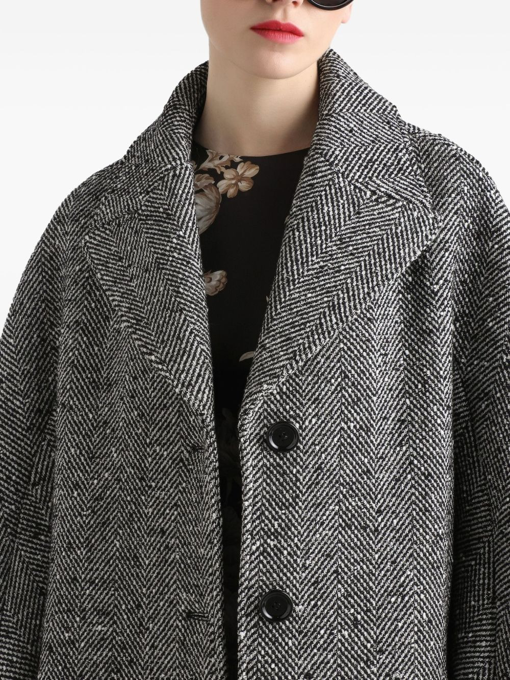 herringbone coat - 5