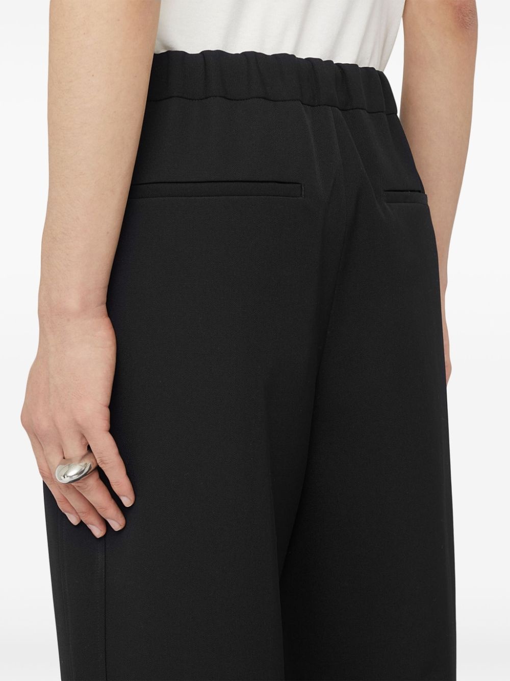 straight-leg trousers - 6