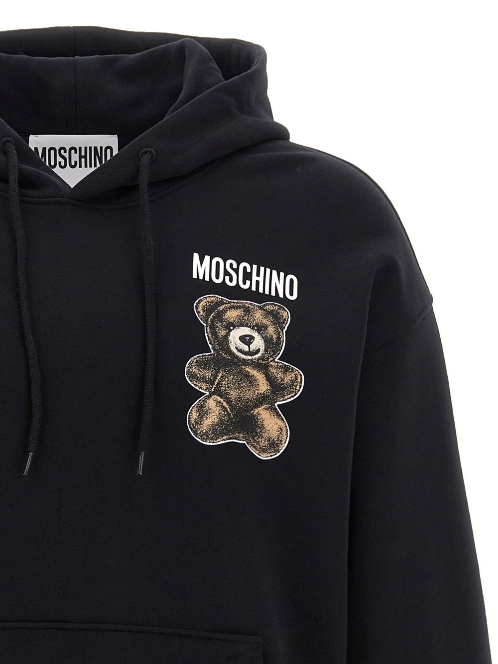 Teddy-print hoodie - 3