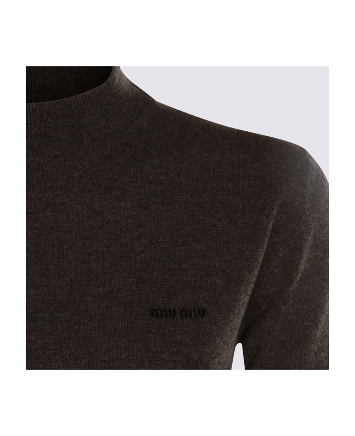 Grey Cashmere Knitwear - 3