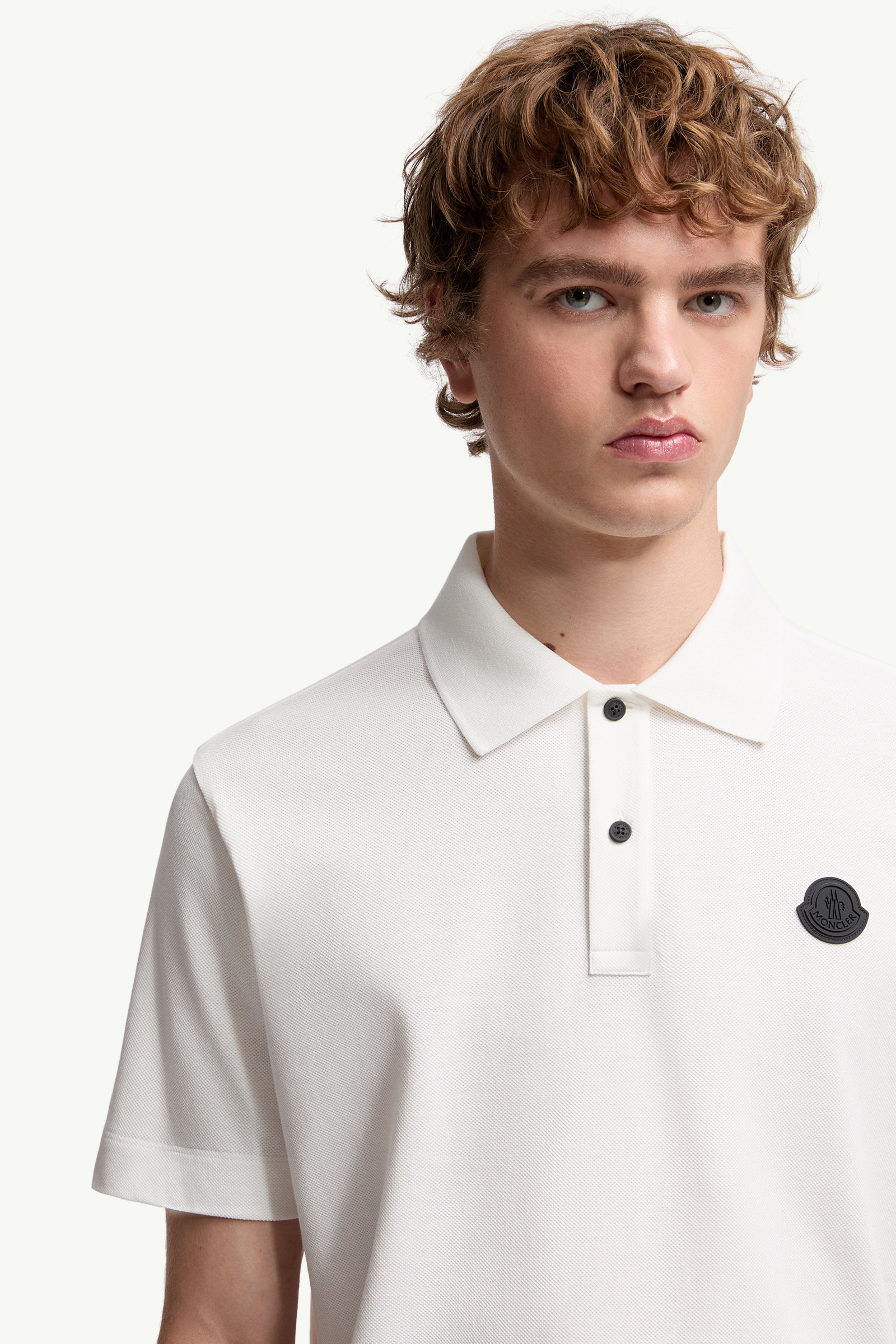 Logo Cotton Piquet Polo Shirt - 6