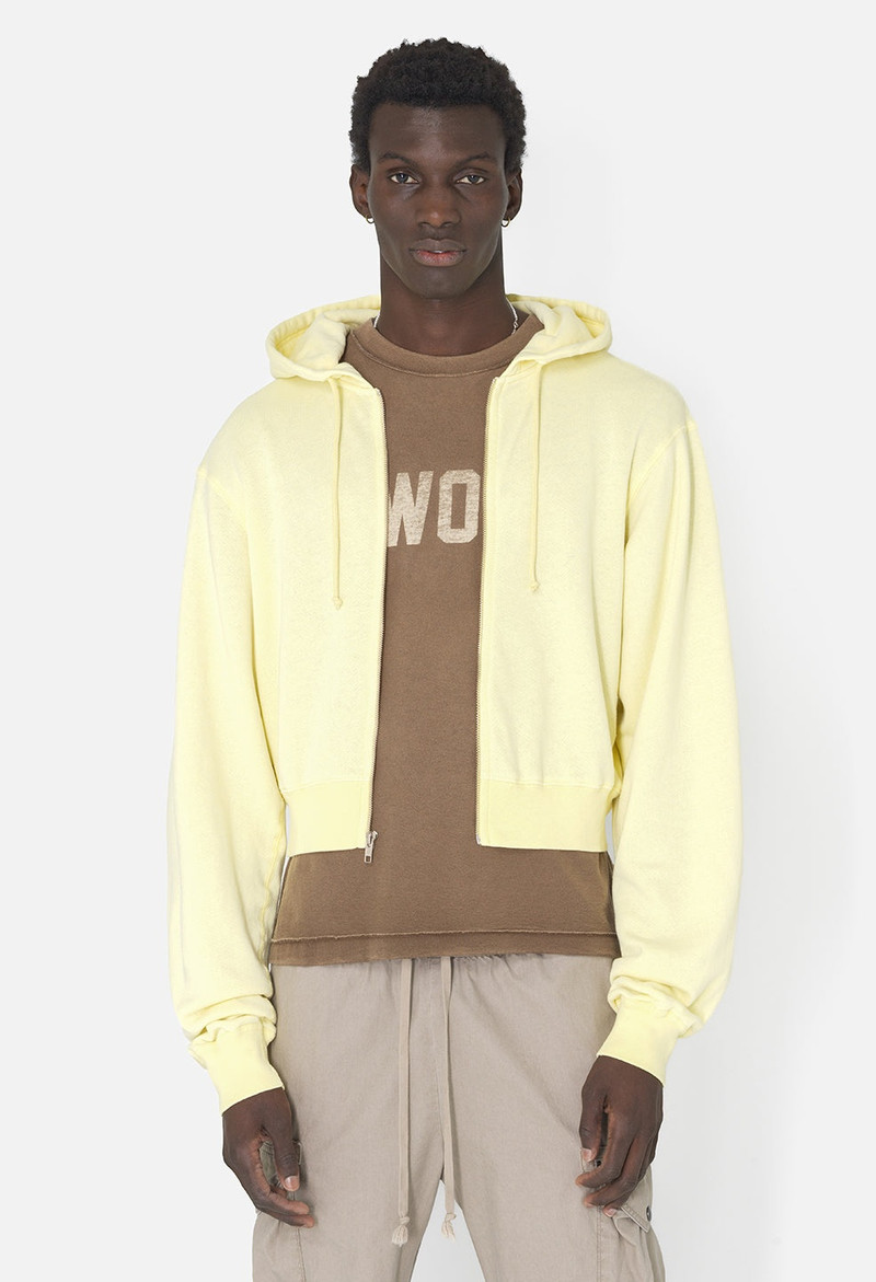 VINTAGE FLEECE CROPPED FULL-ZIP 2