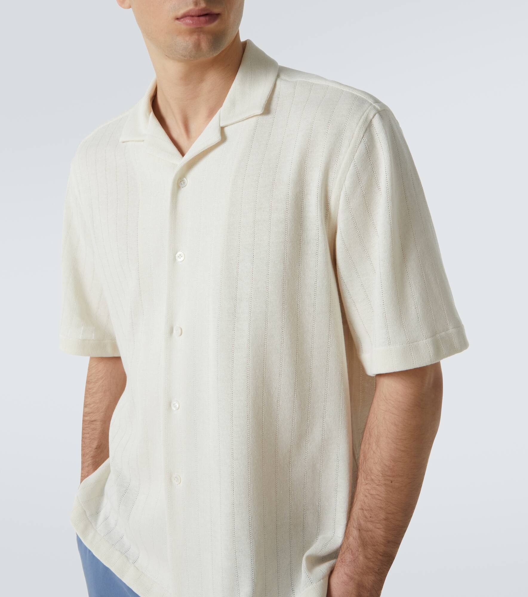 Striped bowling shirt - 5