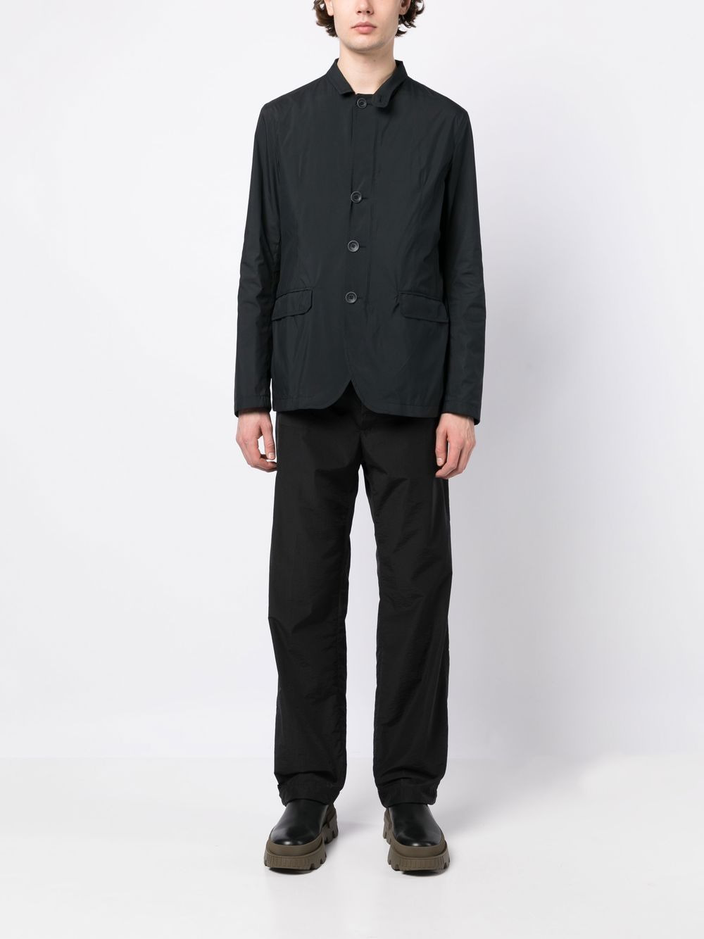 button-front bomber jacket - 2