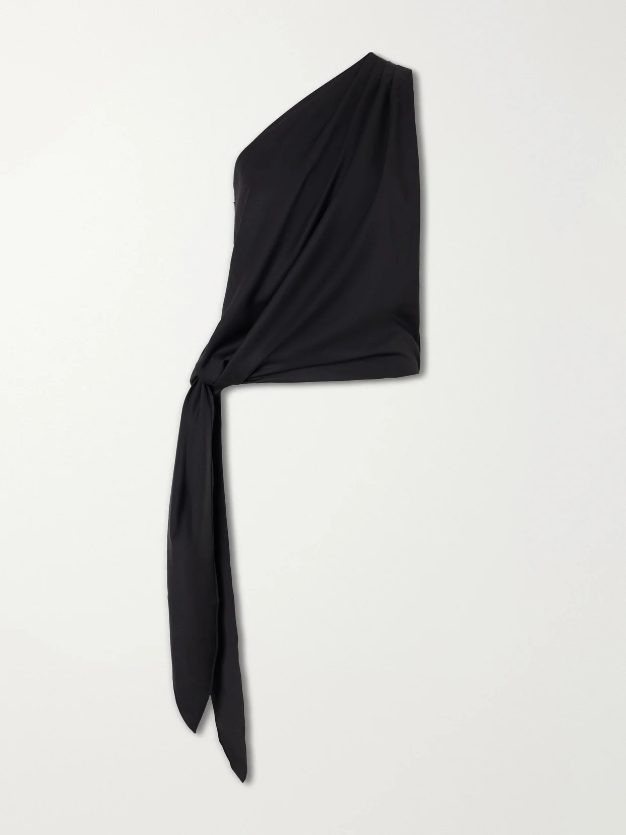 Ayla One-shoulder Wool-blend Blouse - 1
