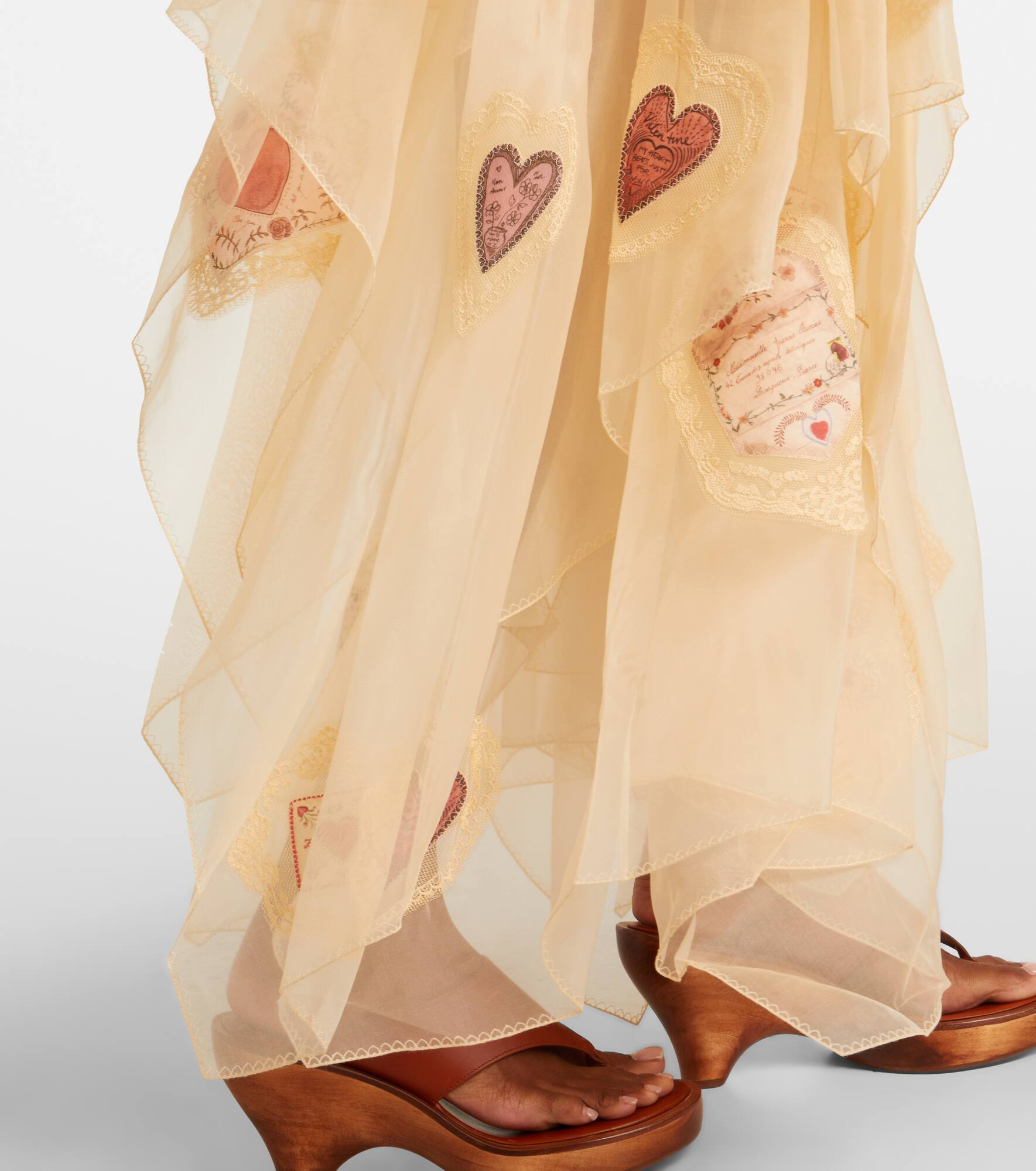 Hypnotic Cascading silk organza gown - 6