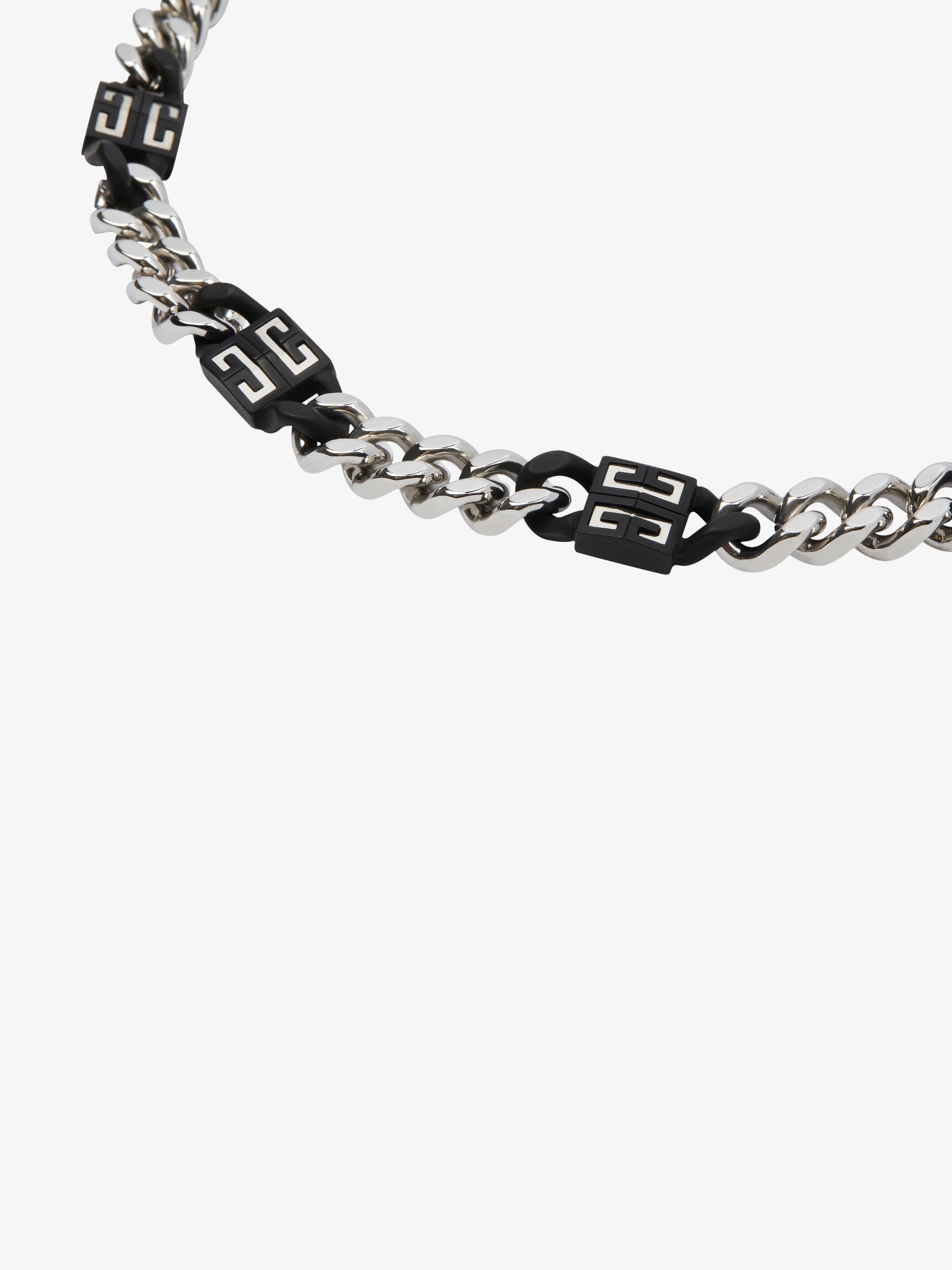 4G SHORT NECKLACE IN METAL - 3