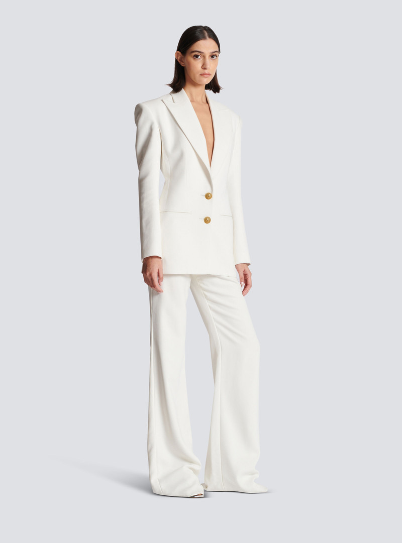 2-button crepe jacket 3