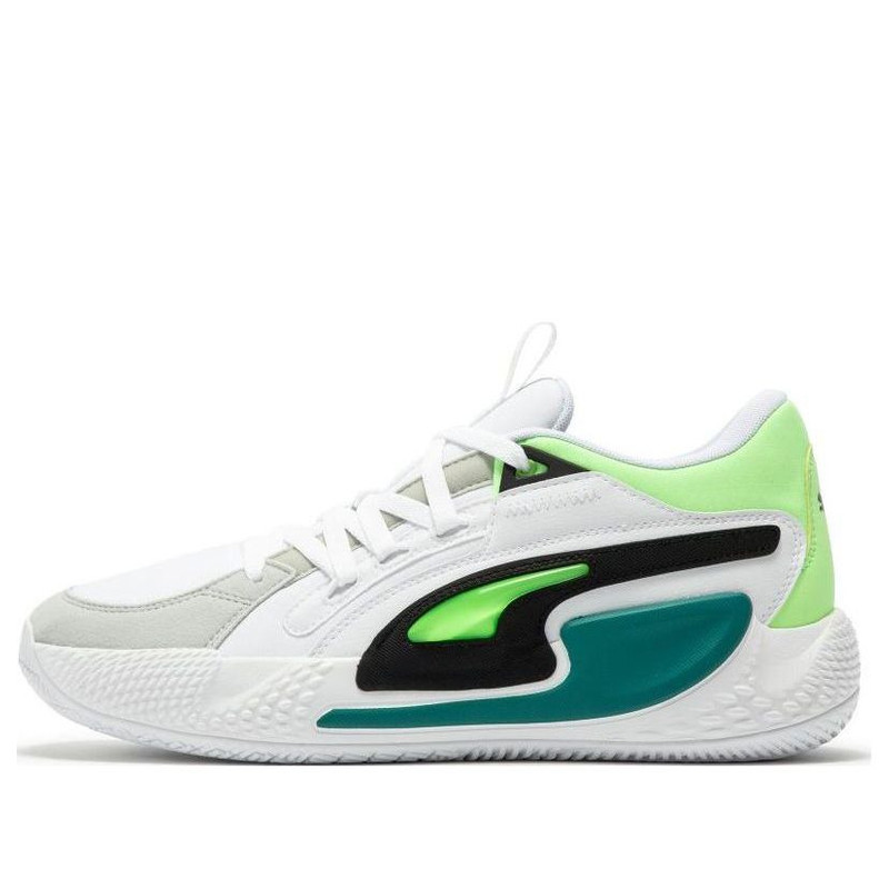 PUMA Court Rider Chaos 'Jewel - White Fizzy Lime' 378051-01 - 1