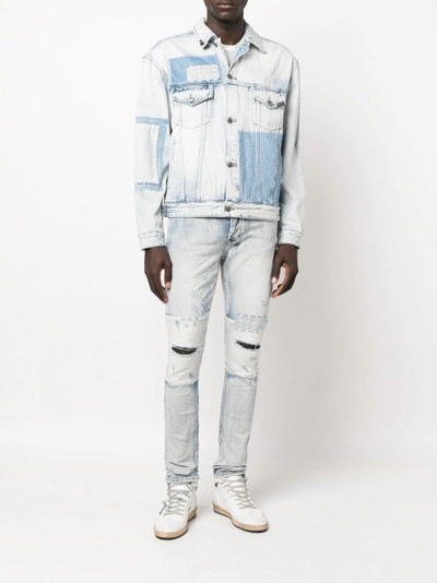 Ksubi long-sleeve denim jacket outlook