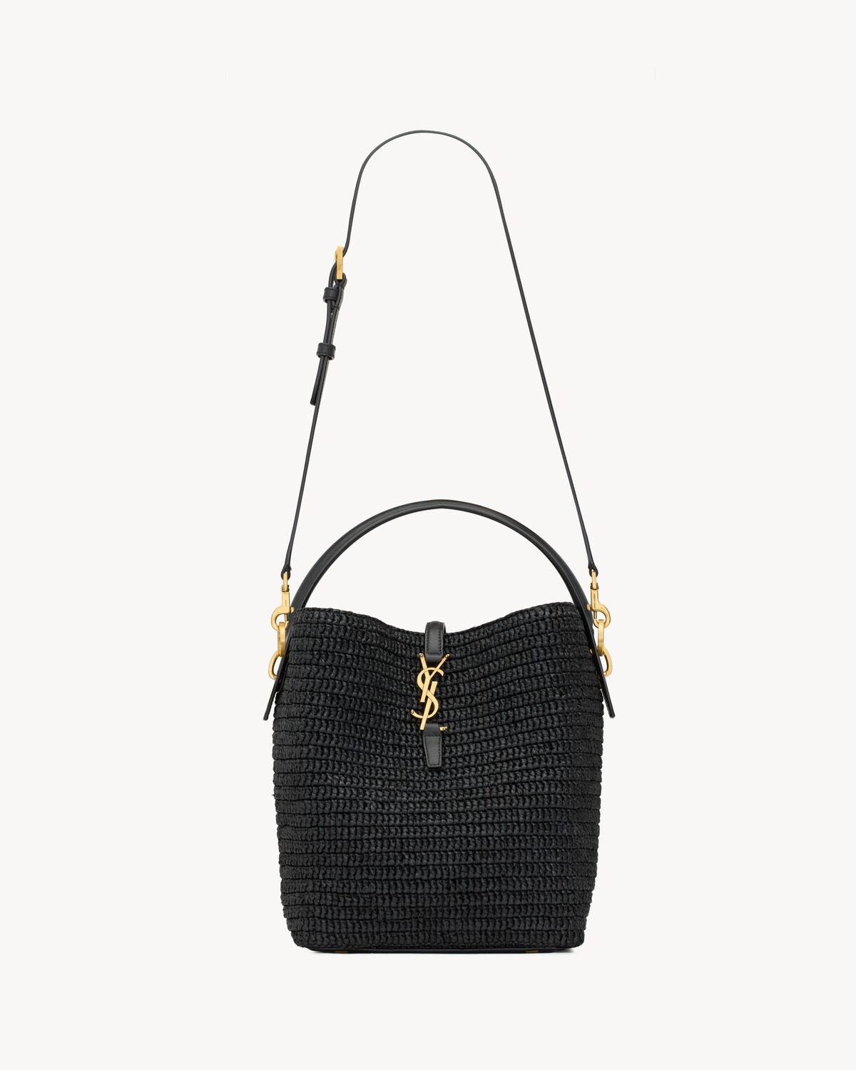 LE 37 IN WOVEN RAFFIA AND VEGETABLE-TANNED LEATHER - 3