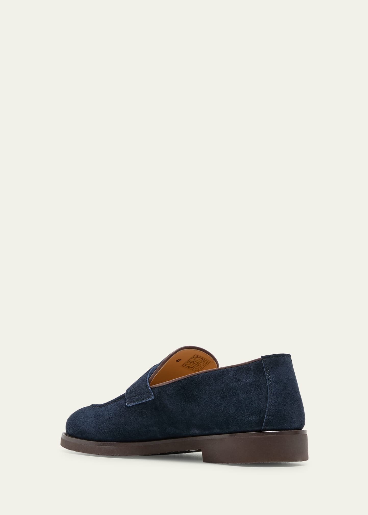 Men's Suede Penny Loafers - 2