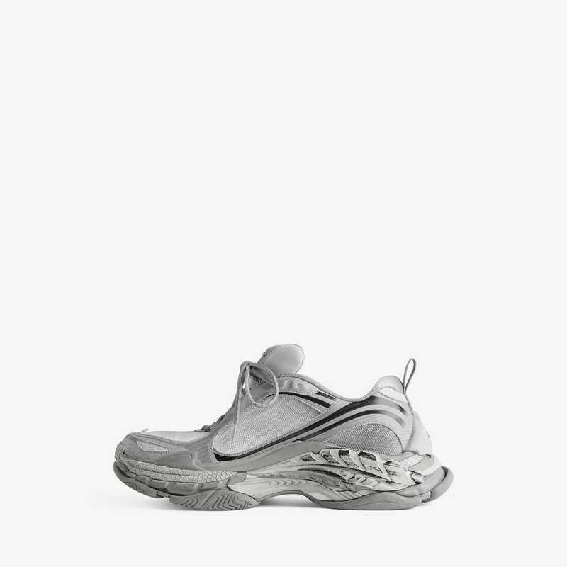 BALENCIAGA Men's Triple S.2 Gradient Sneaker in Grey outlook