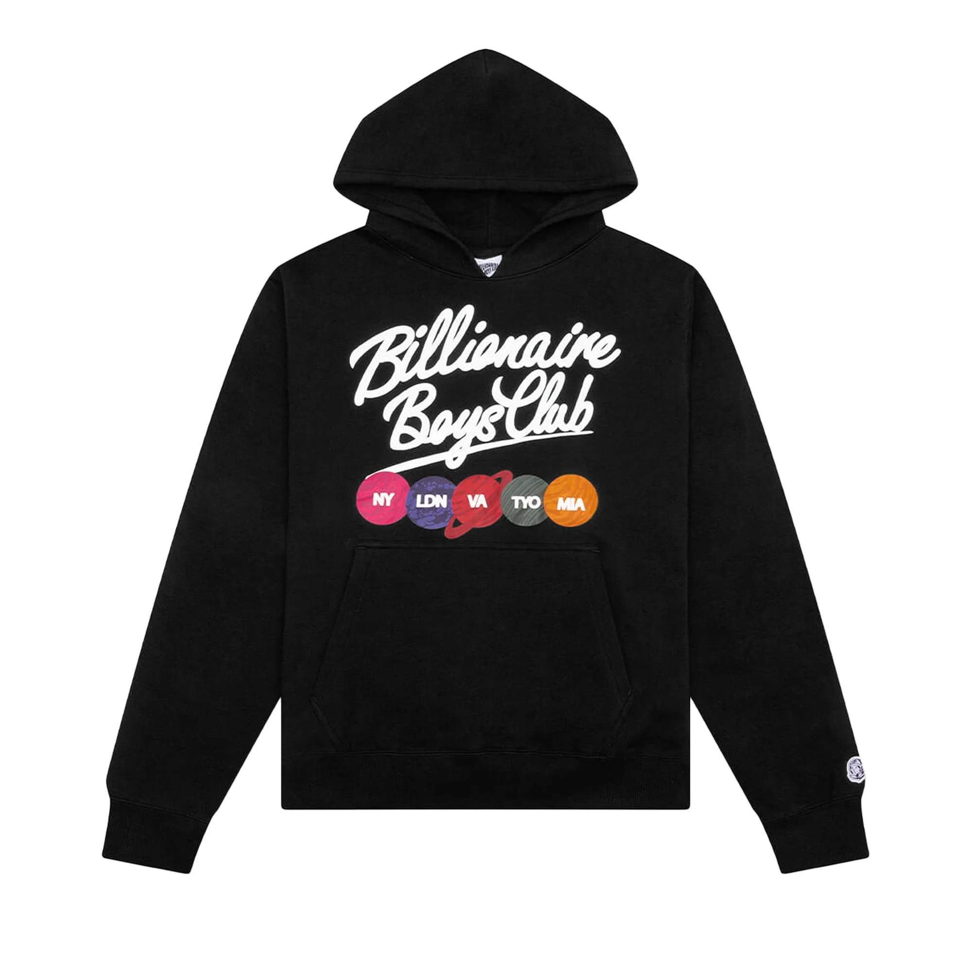 Billionaire Boys Club Script Hoodie 'Black' - 1