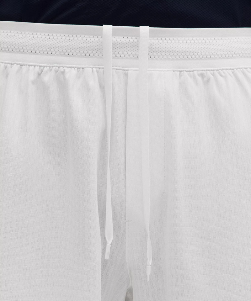 Striped Mesh Tennis Short 7" 4