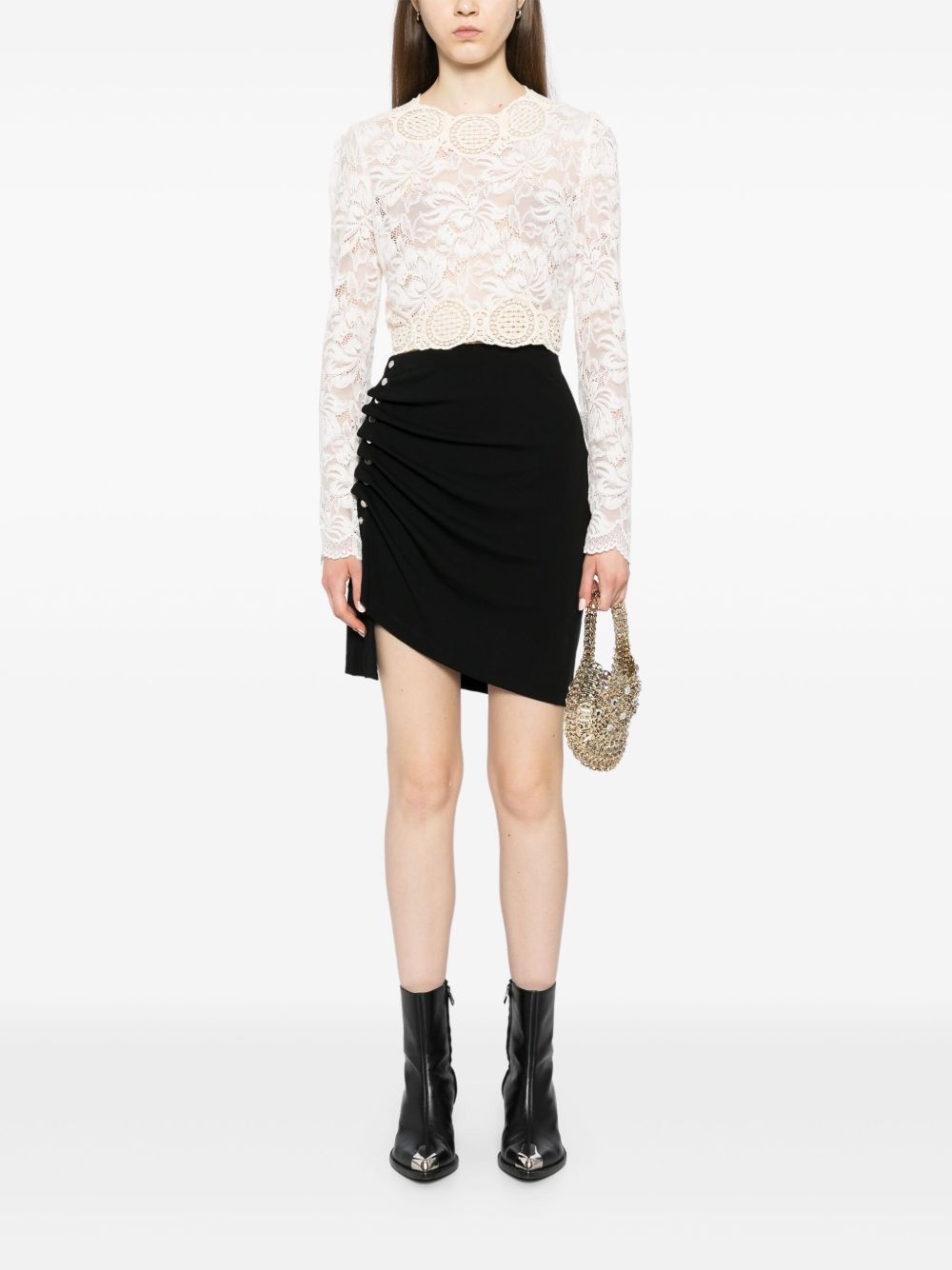 pleated miniskirt - 2