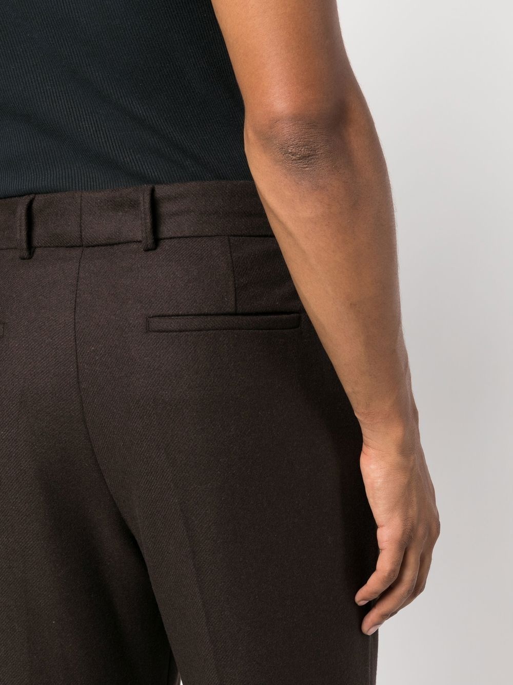 straight-leg tailored trousers - 3