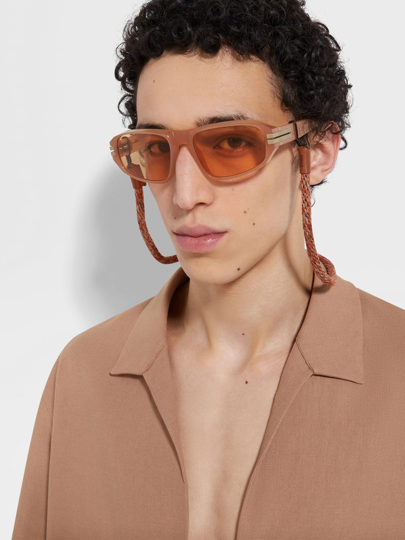 PINK ACETATE SUNGLASSES 4
