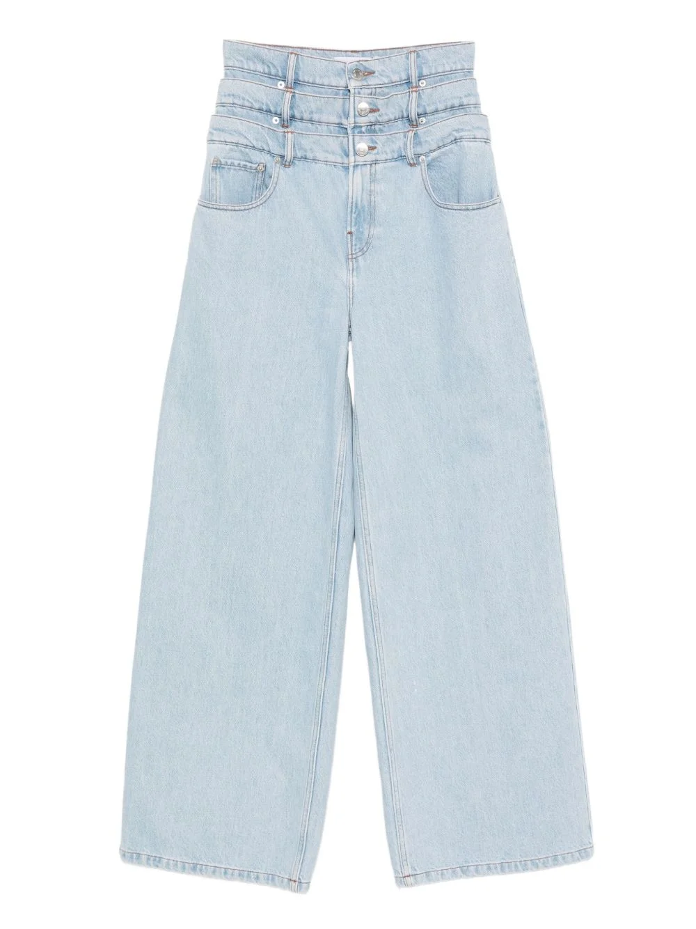 triple-layer jeans - 1