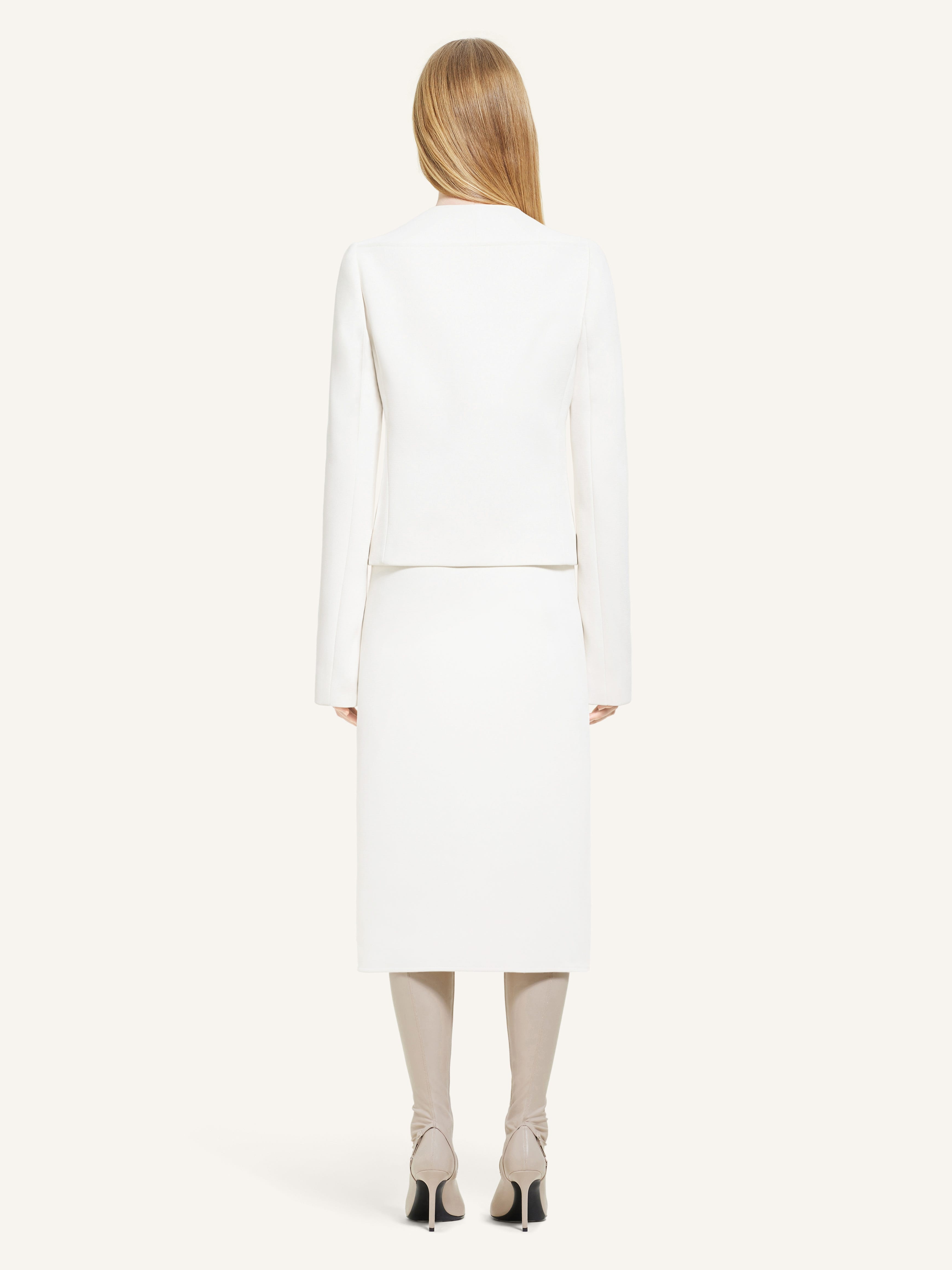 BUTTONED TAILORED JACKET - 4