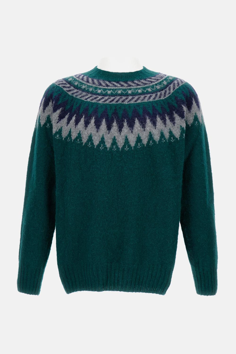 Wool Crewneck Sweater - 1