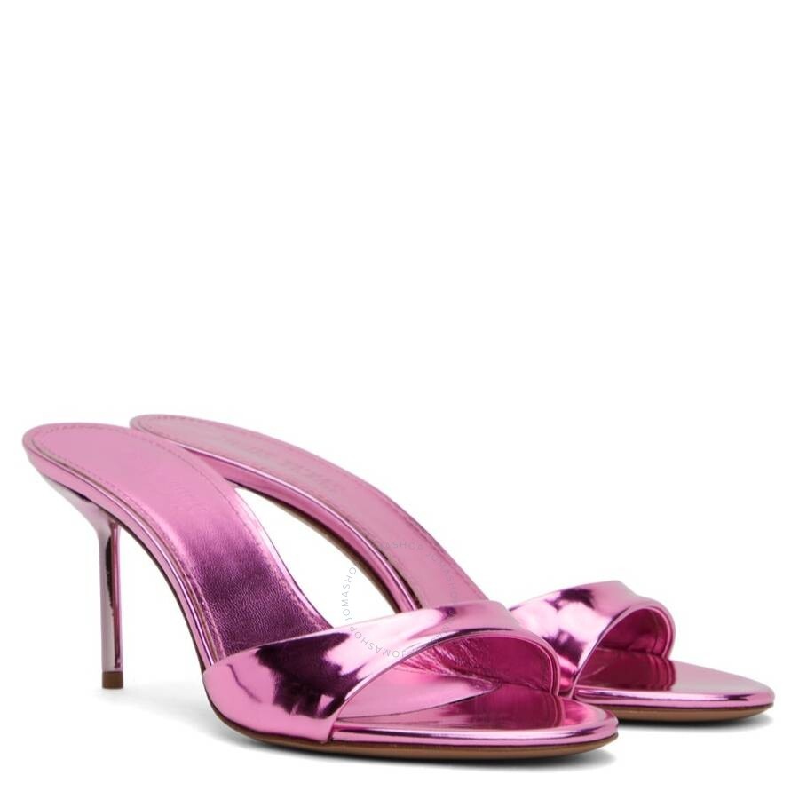 Paris Texas Lidia 70 Leather Mules - 2
