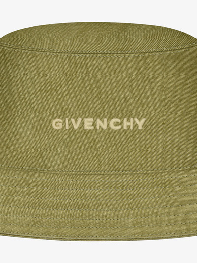 Givenchy GIVENCHY BUCKET HAT IN CANVAS outlook
