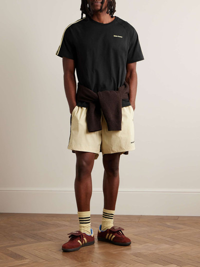 adidas + Wales Bonner Webbing-Trimmed Organic Cotton-Jersey T-Shirt outlook