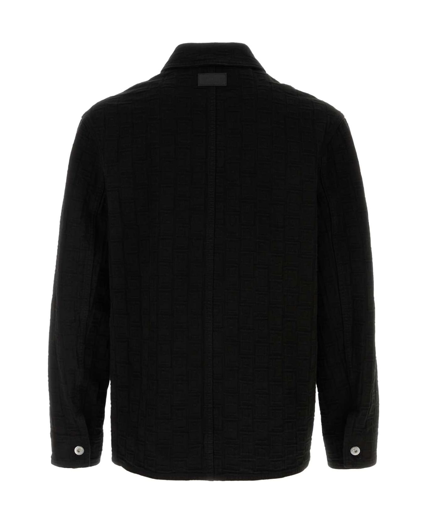 Black Denim Shirt - 2