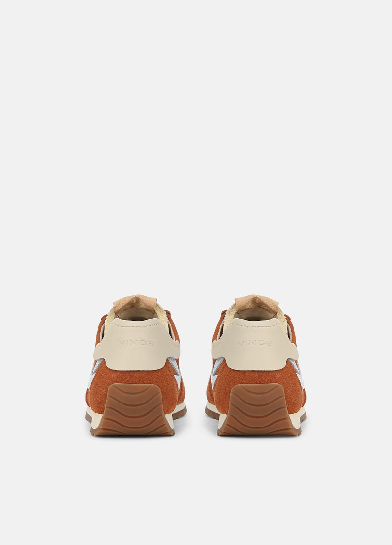 Vince Oasis Suede & Leather Runner Sneaker outlook