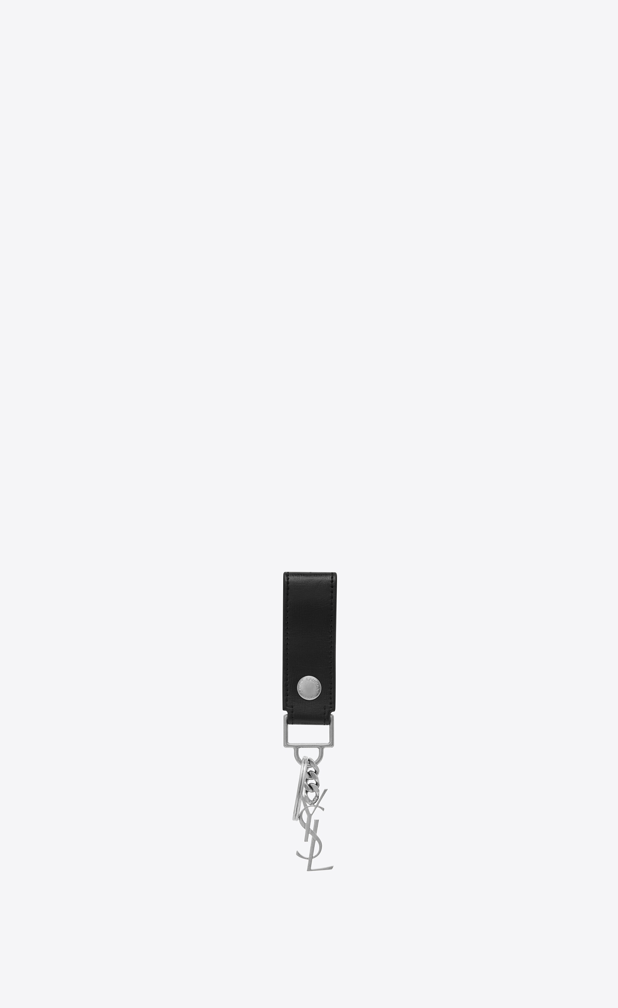 cassandre key ring in smooth leather - 1