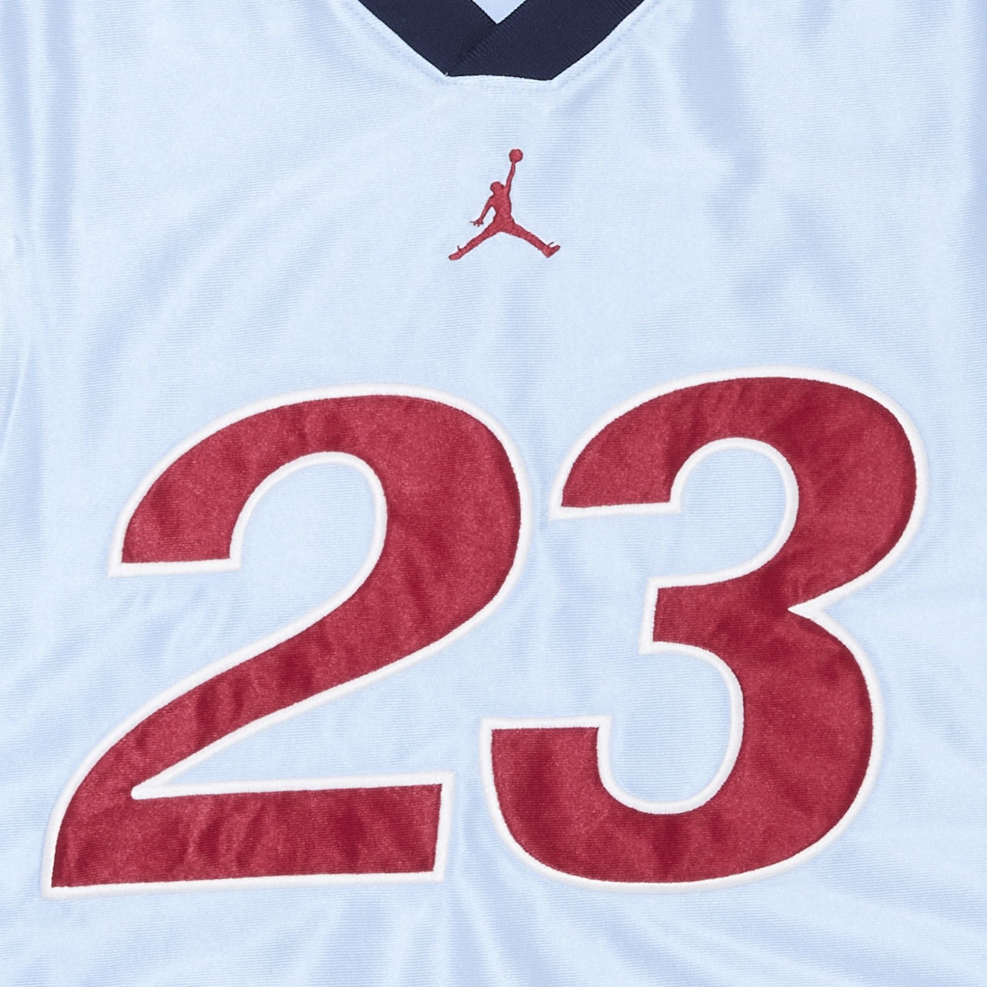Supreme x Jordan Warm Up Jersey 'Light Blue' - 3