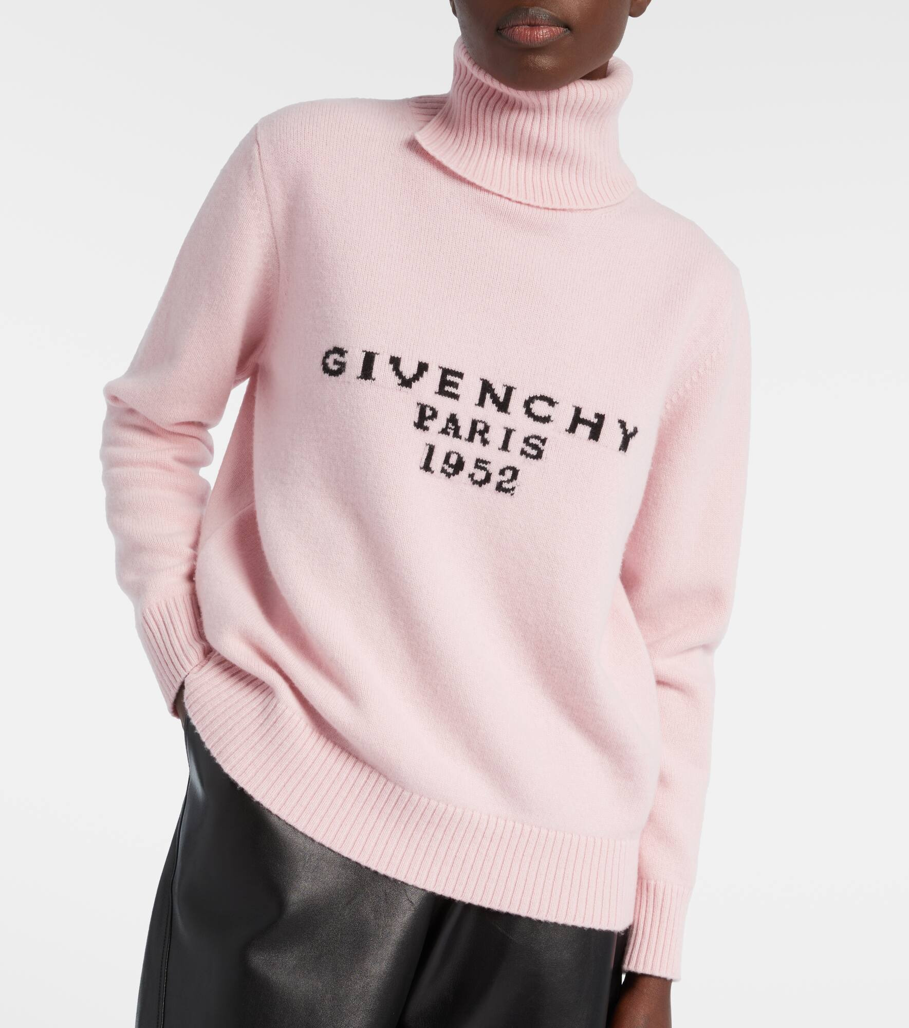 Wool and cashmere turtleneck sweater - 5