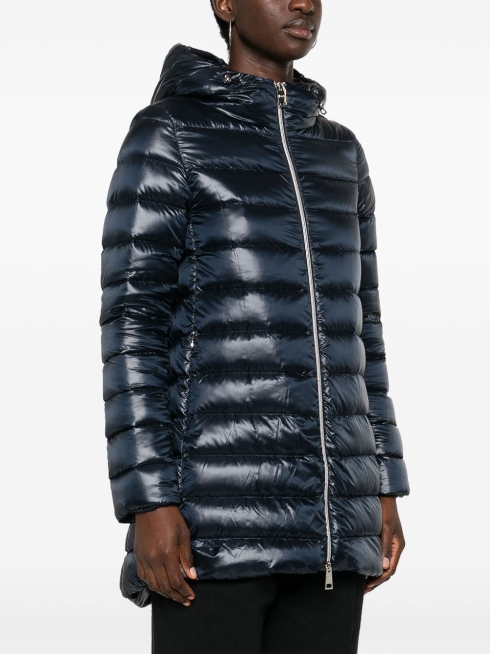 hooded puffer coat - 3