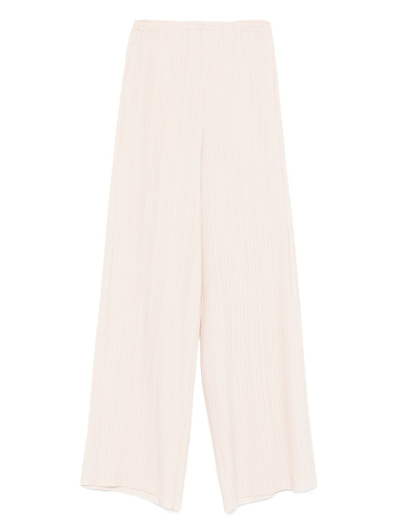 textured wide-leg trousers 1