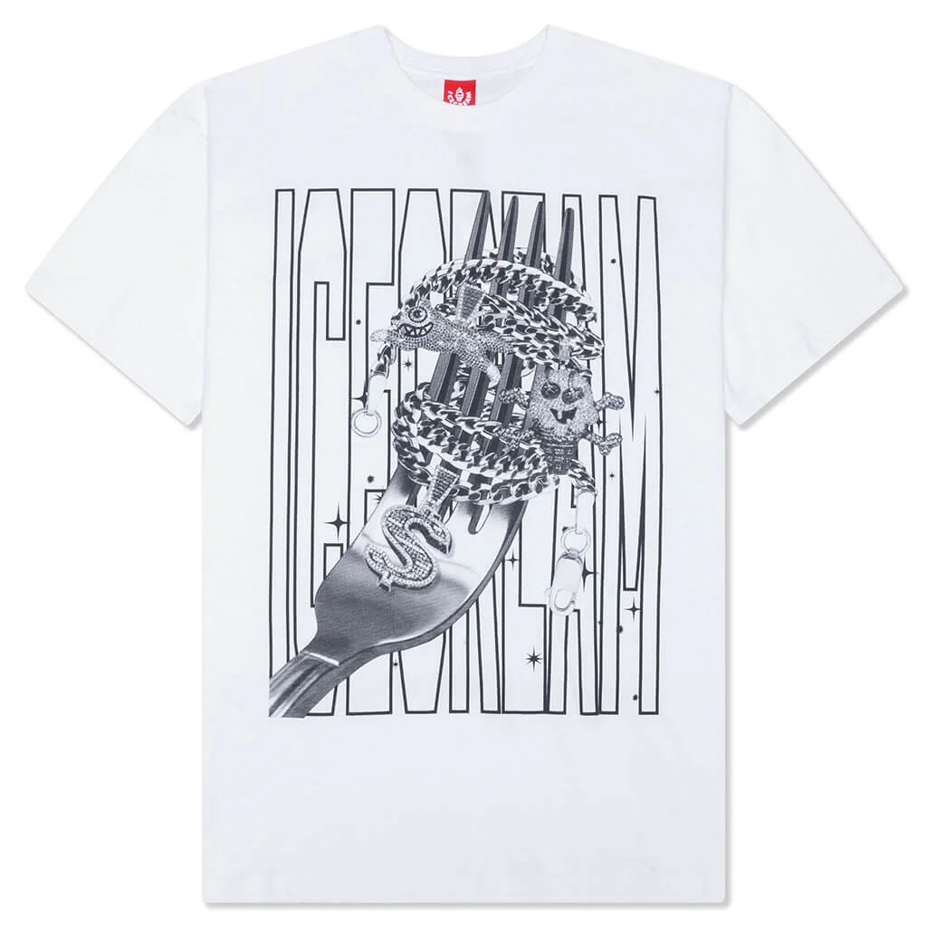 PASTA S/S TEE - WHITE - 1