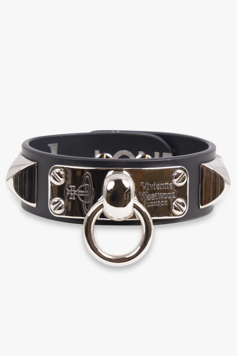 PAULO STUD CUFF | BLACK/SILVER 1