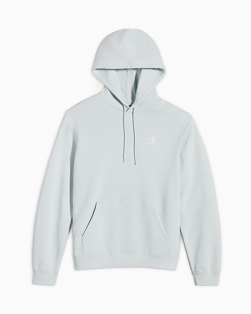 Converse Go-To Embroidered Star Chevron Standard-Fit Fleece Hoodie - 1