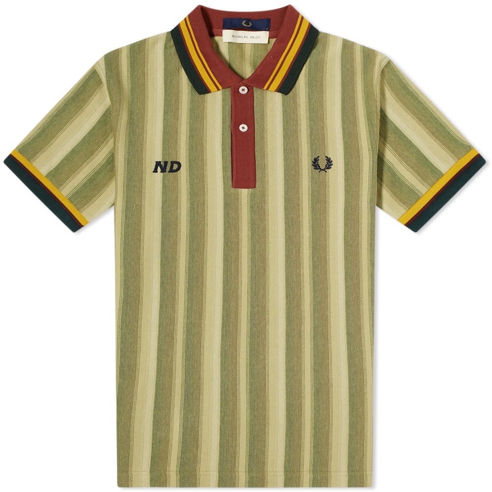 Fred Perry x Nicholas Daley Stripe Polo - 1