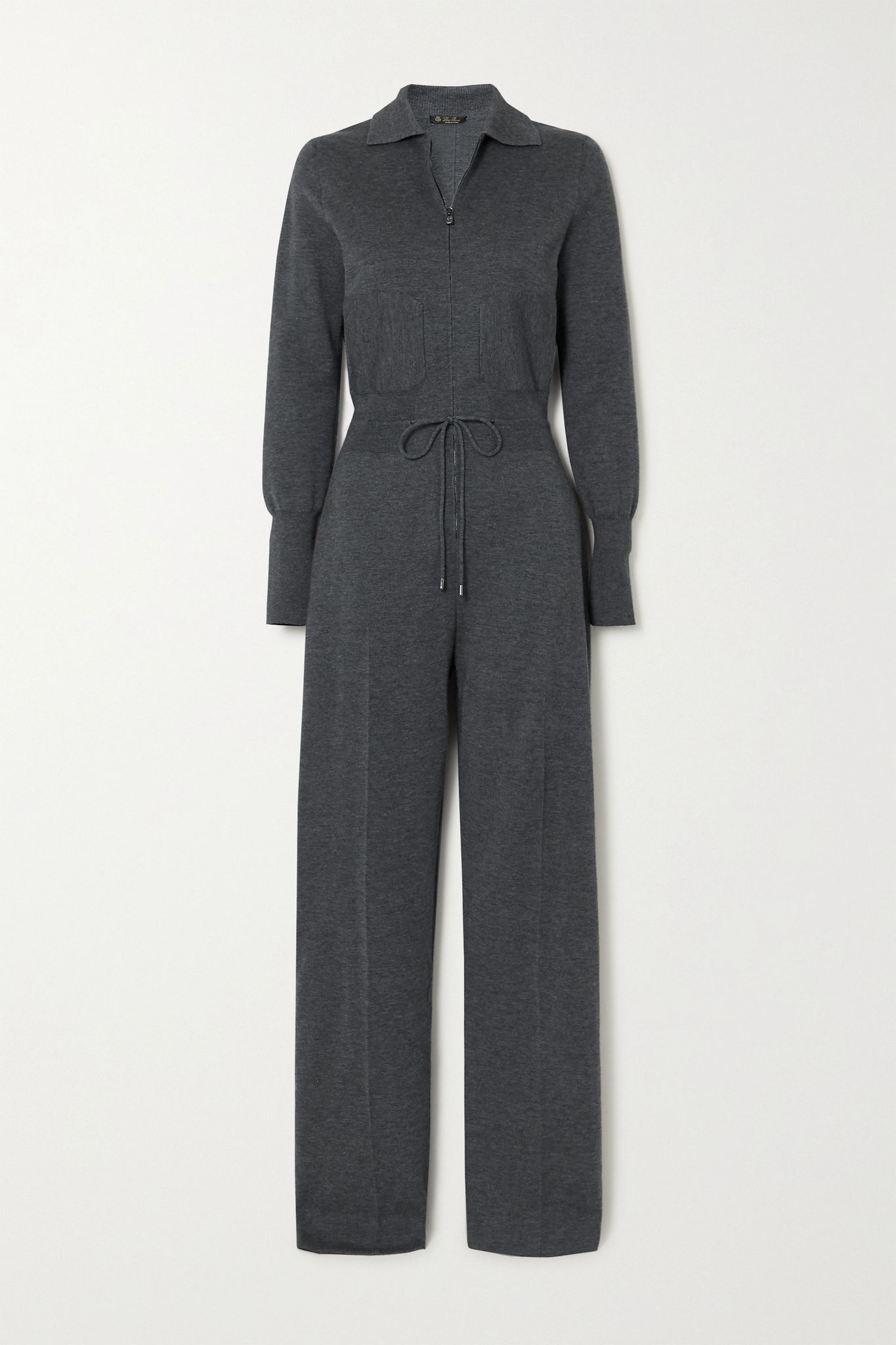 Cashmere and silk-blend jumpsuit - 1