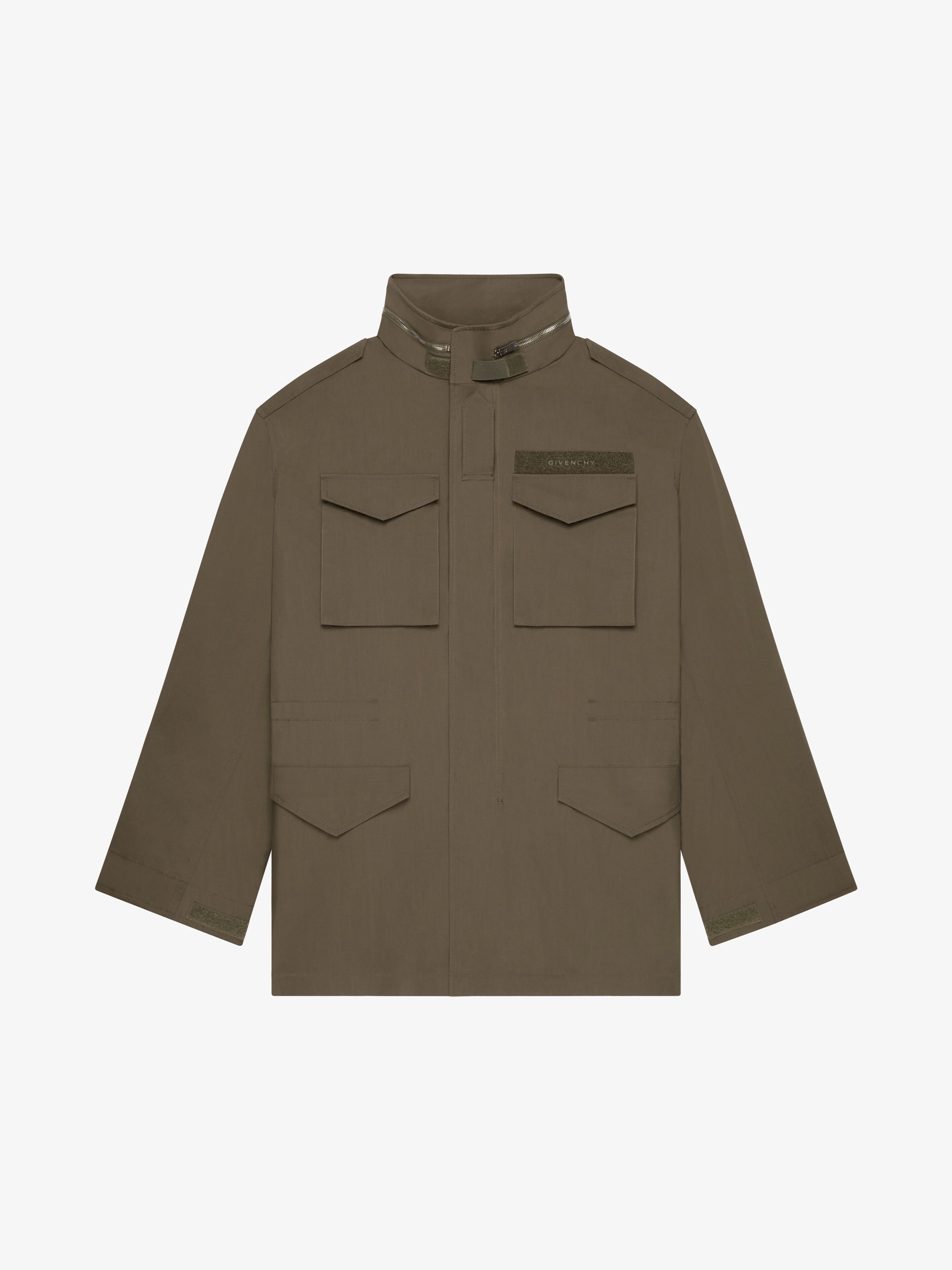 PARKA IN COTTON CANVAS - 1