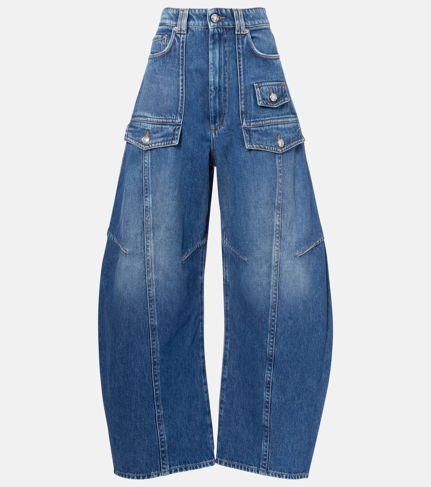 Violino barrel-leg jeans - 1