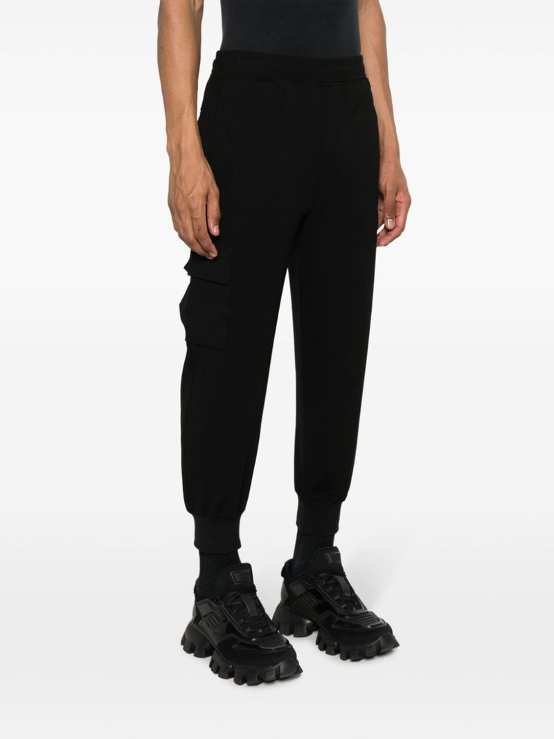 elasticated-waistband track pants 3