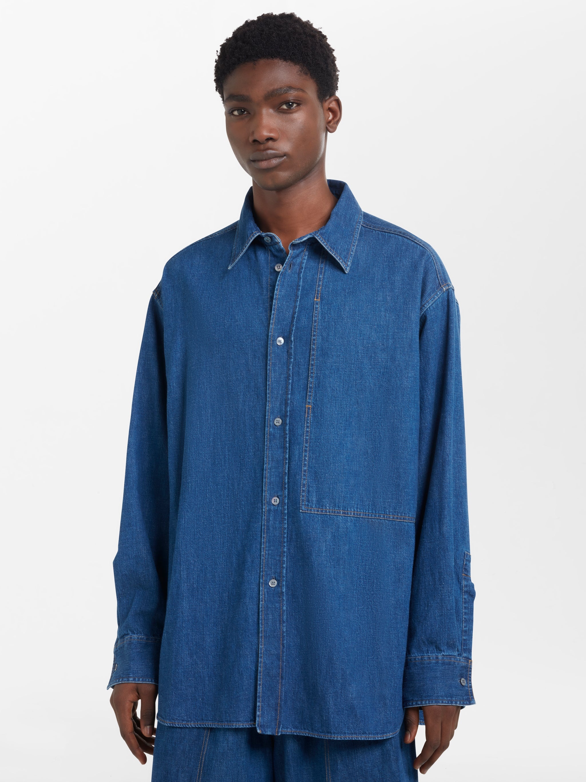 Izar Denim Shirt - 5