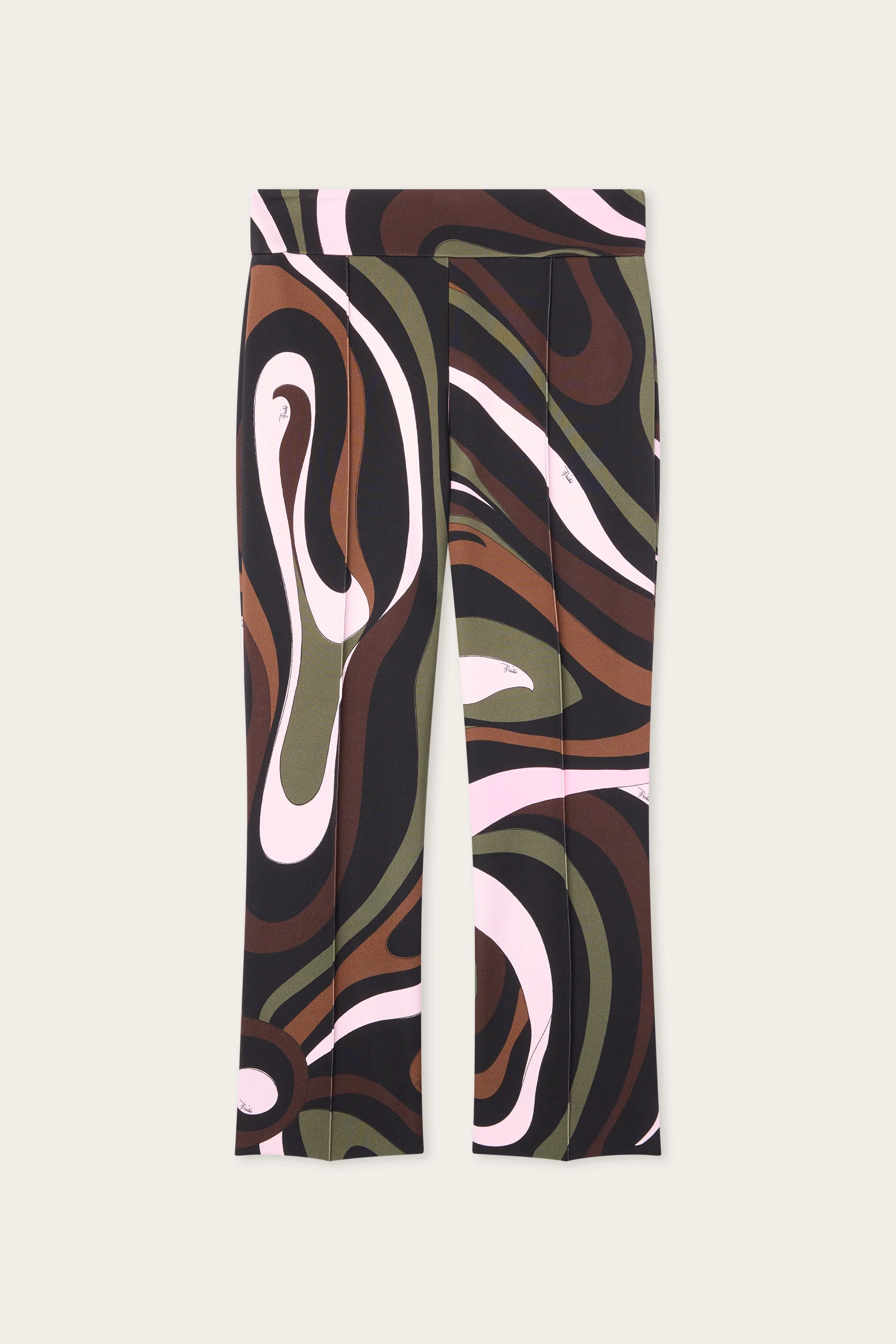 MARMO PRINT CAPRI PANTS - 1