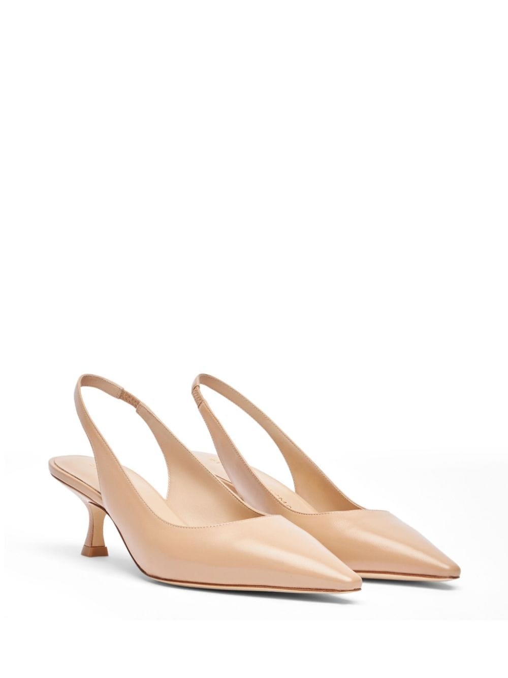 Naomi 35mm leather pumps - 2