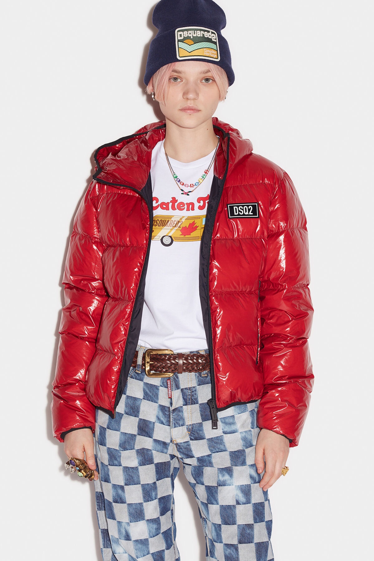 ROCK YOUR ROAD HOODED PUFFER - 1
