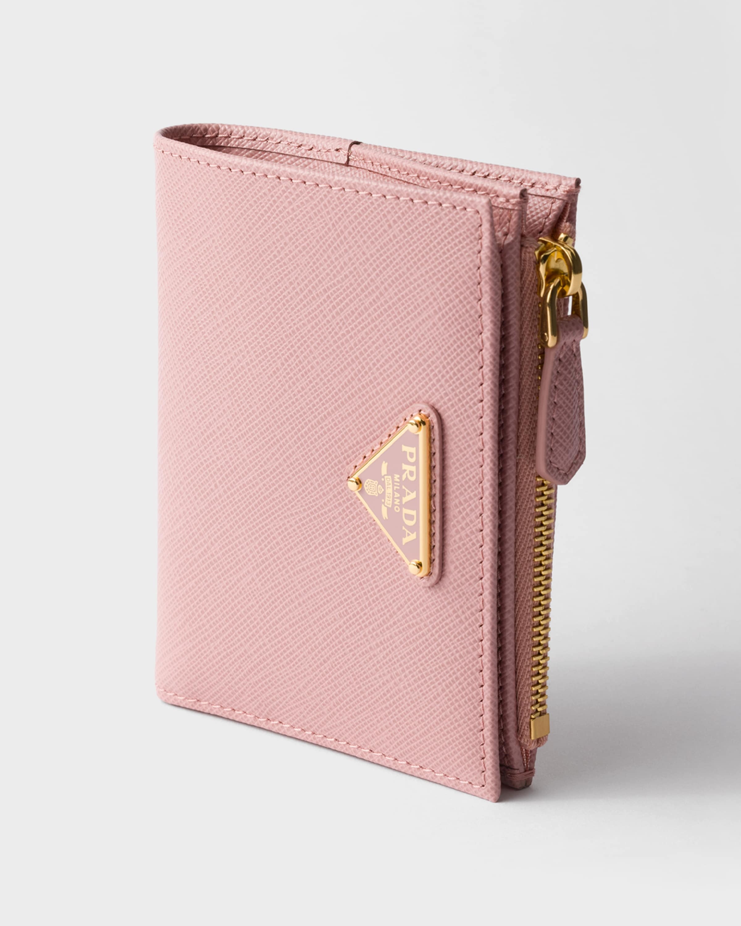 Small Saffiano leather wallet - 4